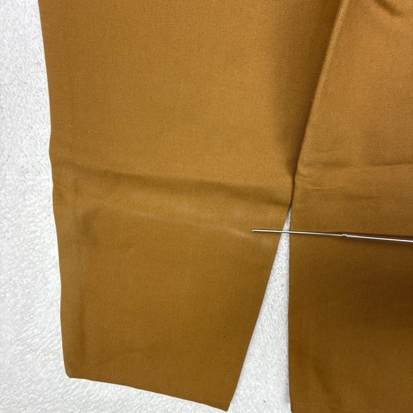 Carhartt B02 BRN Traditional Duck Work Dungaree Single Knee Pants 36x30 NWT NOS